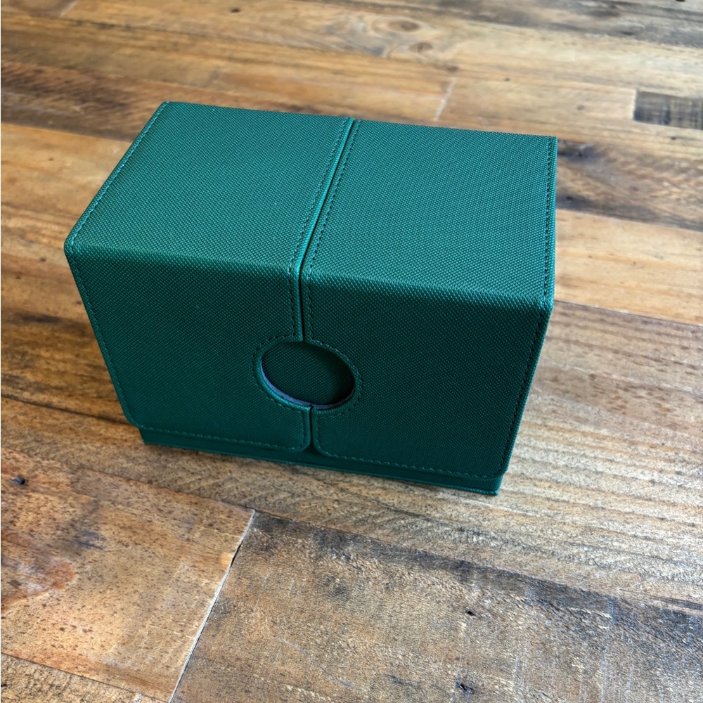 Green Trading Card Box